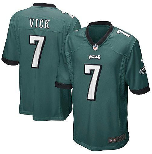 Men's Philadelphia Eagles #7 Michael Vick Green Vapor Untouchable Limited Stitched Jersey Men's Philadelphia Eagles #7 Michael Vick Green Vapor Untouchable Limited Stitched Jersey